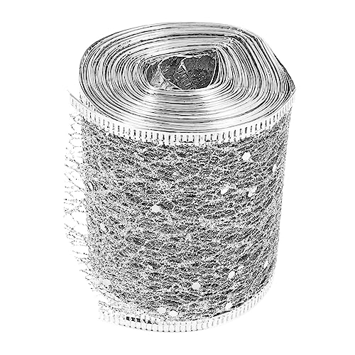 PERSELOSO 1Rolle DIY Glitzer Meshband Dekoratives Geschenkverpackungsband Hochwertigem für Bastelprojekte Weihnachten Geburtstagsdeko und Mehr PERSELOSO 1Rolle DIY Glitzer Meshband Dekoratives Geschenkverpackungsband Hochwertigem für Bastelprojekte Weihnachten Geburtstagsdeko und Mehr von PERSELOSO