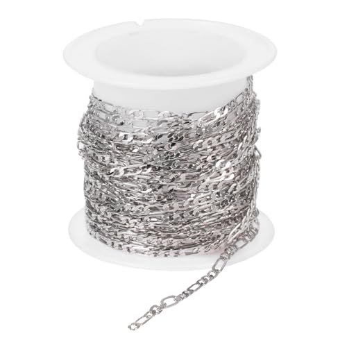 PERSELOSO 1Rolle DIY Kupferkette für Schmuckherstellung Pulloverkette Hochwertige Halskettenmaterialien für Armbänder und Accessoires für Bastelprojekte und Design PERSELOSO 1Rolle DIY Kupferkette für Schmuckherstellung Pulloverkette Hochwertige Halskettenmaterialien für Armbänder und Accessoires für Bastelprojekte und Design von PERSELOSO