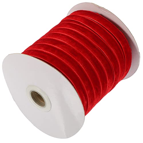 PERSELOSO 1Rolle Geschenkband Samt für DIY Bastelprojekte zum Verpacken und Dekorieren von Geschenken Hochzeit und Weihnachten und Kreative Designs PERSELOSO 1Rolle Geschenkband Samt für DIY Bastelprojekte zum Verpacken und Dekorieren von Geschenken Hochzeit und Weihnachten und Kreative Designs von PERSELOSO