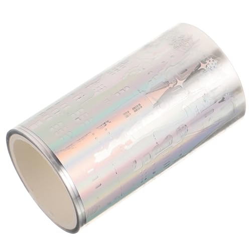 PERSELOSO 1Rolle Klebeband für Scrapbooking Abreißbar und Selbstklebendes Pet Tape für DIY Projekte für und Bastelideen Transparente Designs PERSELOSO 1Rolle Klebeband für Scrapbooking Abreißbar und Selbstklebendes Pet Tape für DIY Projekte für und Bastelideen Transparente Designs von PERSELOSO