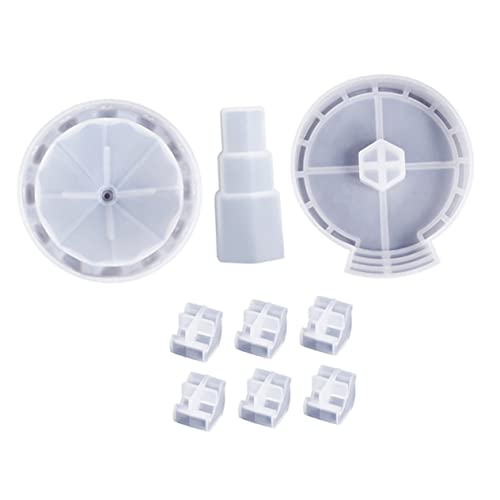 PERSELOSO 1Satz DIY Silikon Gießform für Riesenscheibe Epoxidharz Silikonform mit Zubehörteilen für Dekoration und Handwerk Hohe Elastizität und Tränenfestigkeit PERSELOSO 1Satz DIY Silikon Gießform für Riesenscheibe Epoxidharz Silikonform mit Zubehörteilen für Dekoration und Handwerk Hohe Elastizität und Tränenfestigkeit von PERSELOSO