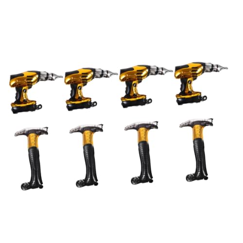 PERSELOSO 1Satz Simulierte Hammer und Bohrer Ballon Reparaturwerkzeuge Teiliges Aluminium Folien Ballons Design für Party Dekorationen und Unvergessliche Foto Requisiten PERSELOSO 1Satz Simulierte Hammer und Bohrer Ballon Reparaturwerkzeuge Teiliges Aluminium Folien Ballons Design für Party Dekorationen und Unvergessliche Foto Requisiten von PERSELOSO