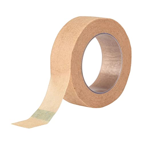 PERSELOSO 1Stück Atmungsaktives Papier Klebeband für Tattoos und Matten Braunes Fixierband Geeignet für Kosmetikstudios und Make Up Salons Leicht zu Reißen und Anpassbar von PERSELOSO