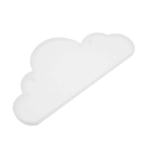 PERSELOSO 1Stück Silikonform für DIY Türschild Wolkenform Gießform für Bastelprojekte Hohe Flexibilität und Leicht zu Reinigen Verwenden von PERSELOSO
