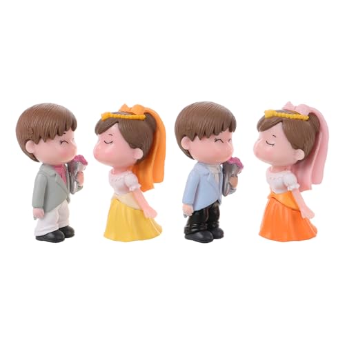 PERSELOSO 2 Paare Kleine Ornamente für Paare hochzeitstorte topper Hochzeitstorte Dekoration Hochzeitsthema-Dekoration Dekoration für Hochzeitstorte Tischpärchenpuppe Kuchendekor Plastik PERSELOSO 2 Paare Kleine Ornamente für Paare hochzeitstorte topper Hochzeitstorte Dekoration Hochzeitsthema-Dekoration Dekoration für Hochzeitstorte Tischpärchenpuppe Kuchendekor Plastik von PERSELOSO