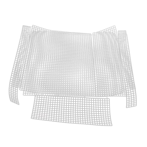 PERSELOSO 2 Sätze DIY Kunststoffgeflecht von Weaving Mesh Grid Sheets für Taschenherstellung Flexibel Langlebig Individuell Zuschneidbar für Handarbeiten und Kreative Projekte von PERSELOSO