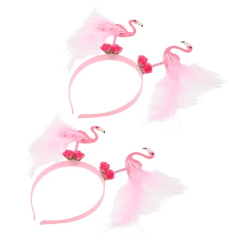 PERSELOSO 2 Stück Flamingo Haarreif Sommer Party Kopfschmuck für Hawaiianische Luau Strand Karneval und Reisen Verspielte und Accessoires für Frauen PERSELOSO 2 Stück Flamingo Haarreif Sommer Party Kopfschmuck für Hawaiianische Luau Strand Karneval und Reisen Verspielte und Accessoires für Frauen von PERSELOSO