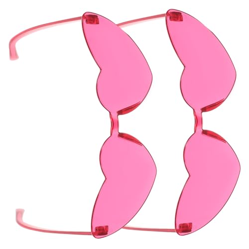 PERSELOSO 2 Stück Herzförmige Randlose Sonnenbrille Leichte Stilvolle Freizeitbrille für Partys Outdoor Aktivitäten und für Weihnachtsfeiern Geburtstagsfeiern und Mehr PERSELOSO 2 Stück Herzförmige Randlose Sonnenbrille Leichte Stilvolle Freizeitbrille für Partys Outdoor Aktivitäten und für Weihnachtsfeiern Geburtstagsfeiern und Mehr von PERSELOSO