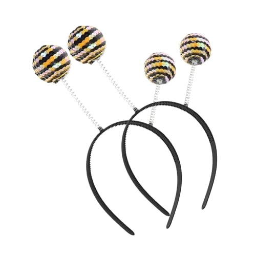 PERSELOSO 2 Stück Niedliches Cartoon Tier Stirnband für Springloaded Insekten Haarschmuck für Kindergartenaufführungen und Festlichkeiten für Partys und Cosplay PERSELOSO 2 Stück Niedliches Cartoon Tier Stirnband für Springloaded Insekten Haarschmuck für Kindergartenaufführungen und Festlichkeiten für Partys und Cosplay von PERSELOSO