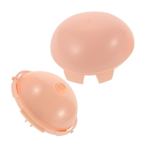 PERSELOSO 2 Stück Puppenwerkzeuge Puppenkopf Puppenherstellung DIY Puppen Puppenbasteln Puppenmaterial Puppenbaumaterial Puppenversorgung kahles Kostümzubehör Puppenzubehör Plastik von PERSELOSO