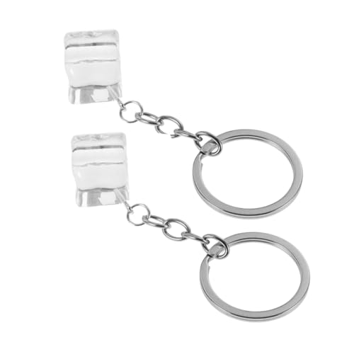 PERSELOSO 2 Stück Rucksackzubehör Autos Autoschlüssel Schlüsselanhänger Mini Auto Schlüsselanhänger Auto Schlüsselanhänger Tasche Schlüsselanhänger Zubehör Kreativer Mode Schlüsselanhänger von PERSELOSO