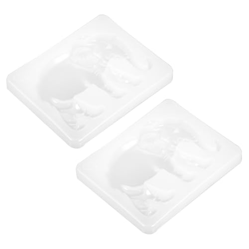 PERSELOSO 2 Stück Silikonformen DIY Gießform für Epoxidharz Kreative Bastelornamente Handgefertigte Dekorationen Langlebige Flexible Harzformen für Kunstprojekte PERSELOSO 2 Stück Silikonformen DIY Gießform für Epoxidharz Kreative Bastelornamente Handgefertigte Dekorationen Langlebige Flexible Harzformen für Kunstprojekte von PERSELOSO