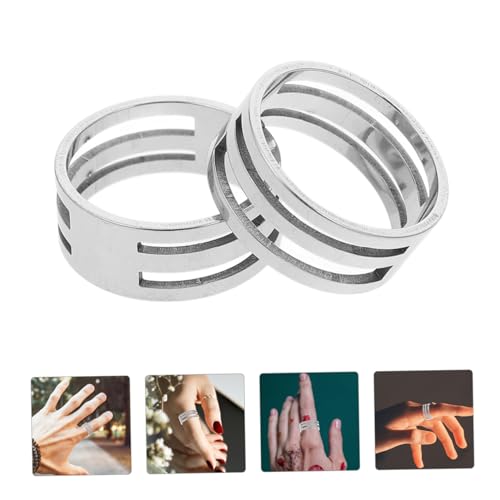 PERSELOSO 2 Stück Teiliges Edelstahl Jump Ring Öffnungs Schließwerkzeug Innendurchmesser Passend für Schmuckherstellung DIY Ringbiegemaschine Langlebig und Präzise von PERSELOSO