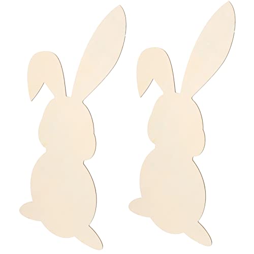 PERSELOSO 2 Stück Teiliges Osterhase Holz Deko Natürliche Diy Holzscheiben für Frühlingsdeko Handbemalbare Hasenanhänger für Osterfeiern und Wohnraumgestaltung PERSELOSO 2 Stück Teiliges Osterhase Holz Deko Natürliche Diy Holzscheiben für Frühlingsdeko Handbemalbare Hasenanhänger für Osterfeiern und Wohnraumgestaltung von PERSELOSO