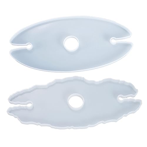 PERSELOSO 2 Stück Teiliges Silikonform für DIY Untersetzer Epoxidharz Gießform für Wein und Getränkegläser für Kunsthandwerk und Heimdekoration PERSELOSO 2 Stück Teiliges Silikonform für DIY Untersetzer Epoxidharz Gießform für Wein und Getränkegläser für Kunsthandwerk und Heimdekoration von PERSELOSO