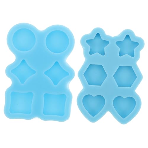 PERSELOSO 2 Stück Teiliges Silikonform für Herz Schlüsselanhänger und Ohrringe DIY Gießformen für Schmuckherstellung Tragbar und Einfach zu Entformen für Kreative Projekte Unterwegs PERSELOSO 2 Stück Teiliges Silikonform für Herz Schlüsselanhänger und Ohrringe DIY Gießformen für Schmuckherstellung Tragbar und Einfach zu Entformen für Kreative Projekte Unterwegs von PERSELOSO