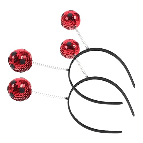 PERSELOSO 2 Stück Teiliges Tier Cosplay Haarband für Insekten Antenne Kopfschmuck für Themenpartys und Auftritte Süßes Kostüm Accessoire für Fotorequisiten PERSELOSO 2 Stück Teiliges Tier Cosplay Haarband für Insekten Antenne Kopfschmuck für Themenpartys und Auftritte Süßes Kostüm Accessoire für Fotorequisiten von PERSELOSO