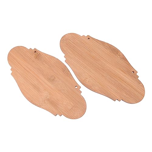 PERSELOSO 2 Stück Unfertige Holzschilder zum Aufhängen Dekorative Plaketten für DIY Bastelprojekte für Zuhause Garten Büro und Kreative Feiern PERSELOSO 2 Stück Unfertige Holzschilder zum Aufhängen Dekorative Plaketten für DIY Bastelprojekte für Zuhause Garten Büro und Kreative Feiern von PERSELOSO