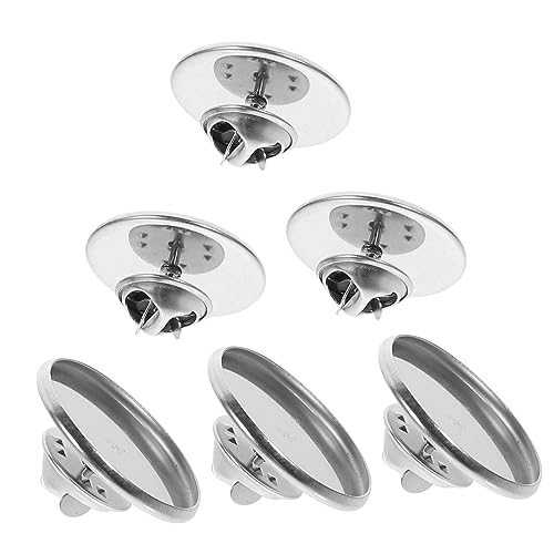 PERSELOSO 20 Sätze Broschen Basis Sets DIY Anstecknadeln Basteln Runde Trays für Abzeichen Robuste und Langlebige Broschenunterlagen mit Innendurchmesser für Kreative Bastelprojekte PERSELOSO 20 Sätze Broschen Basis Sets DIY Anstecknadeln Basteln Runde Trays für Abzeichen Robuste und Langlebige Broschenunterlagen mit Innendurchmesser für Kreative Bastelprojekte von PERSELOSO