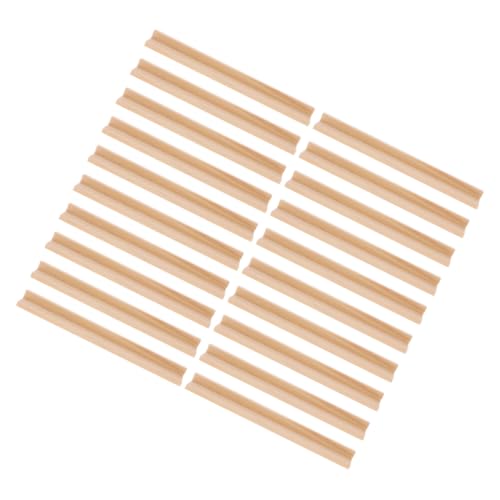 PERSELOSO 20 Stück Buchstabensockel Aus Holz Domino-basisständer Spielkartenhalter Spielveranstalter Kartenhalter Für Spielkarten Mexikanische Zugtabletts Domino-ständer Hölzern Beige PERSELOSO 20 Stück Buchstabensockel Aus Holz Domino-basisständer Spielkartenhalter Spielveranstalter Kartenhalter Für Spielkarten Mexikanische Zugtabletts Domino-ständer Hölzern Beige von PERSELOSO