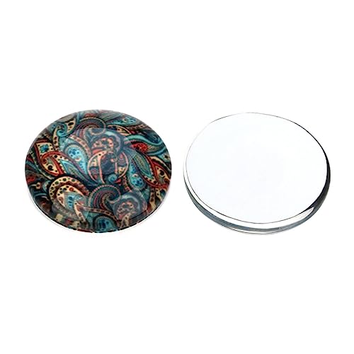 PERSELOSO 20 Stück Glasfleckschmuck Perlen Masse Perlen für Schmuckhersteller DIY -Schmuck Kreise Schmuckmaterial selber machen Zubehör zur Schmuckherstellung Colorful PERSELOSO 20 Stück Glasfleckschmuck Perlen Masse Perlen für Schmuckhersteller DIY -Schmuck Kreise Schmuckmaterial selber machen Zubehör zur Schmuckherstellung Colorful von PERSELOSO
