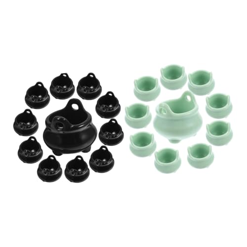 PERSELOSO 20stücke Miniatur-kessel Deko Teiliges Für Halloween Miniatur-spielzeug Für Puppenhäuser Kreative Party-dekorationen Für Feste Und Besondere Anlässe PERSELOSO 20stücke Miniatur-kessel Deko Teiliges Für Halloween Miniatur-spielzeug Für Puppenhäuser Kreative Party-dekorationen Für Feste Und Besondere Anlässe von PERSELOSO