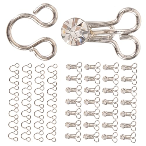 PERSELOSO 20 Stück Nähhaken und Augenverschluss Unsichtbare Metallhaken für Cheongsam Kleidung Unterwäsche Langlebige und Praktische Verschlüsse für DIY Projekte PERSELOSO 20 Stück Nähhaken und Augenverschluss Unsichtbare Metallhaken für Cheongsam Kleidung Unterwäsche Langlebige und Praktische Verschlüsse für DIY Projekte von PERSELOSO
