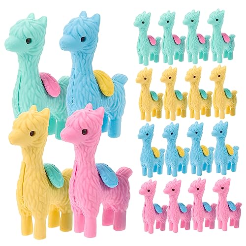 PERSELOSO 20 Stück Radiergummi Hund Frosch Mini Haustiere Cool erasers for adventsgeschenke schulsachen sammlerstücke bürogadges Alpaka-Gummi Zimmerdekoration malen von PERSELOSO