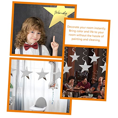 PERSELOSO 20 Stück Teiliges Diy Papierausschnitt Doppelseitige Goldene und Silberne Sterne Wanddekoration für Kinderzimmer Klassenzimmer Party Bastelmaterial PERSELOSO 20 Stück Teiliges Diy Papierausschnitt Doppelseitige Goldene und Silberne Sterne Wanddekoration für Kinderzimmer Klassenzimmer Party Bastelmaterial von PERSELOSO