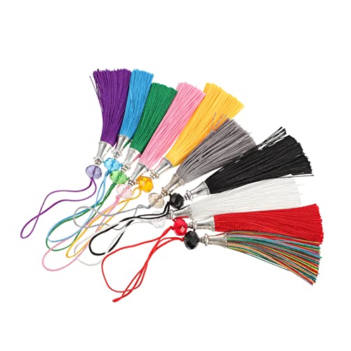 PERSELOSO 20 Stück Teiliges Quasten mit Kristallperlen Handgefertigte Dekoration für Schlüssel Taschen Schmuck und Diy Projekte Vielseitige Zubehörteile für Fan Kleidungs und Handy PERSELOSO 20 Stück Teiliges Quasten mit Kristallperlen Handgefertigte Dekoration für Schlüssel Taschen Schmuck und Diy Projekte Vielseitige Zubehörteile für Fan Kleidungs und Handy von PERSELOSO