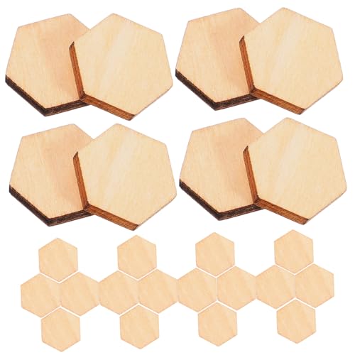 PERSELOSO 200 Stück Dekorationen aus Holzspänen Ornamente Zweige zum Basteln Weihnachtsschmuck Scheibe Wabenhandwerk holzsechskantausschnitte sechseckiges Holz Bambus PERSELOSO 200 Stück Dekorationen aus Holzspänen Ornamente Zweige zum Basteln Weihnachtsschmuck Scheibe Wabenhandwerk holzsechskantausschnitte sechseckiges Holz Bambus von PERSELOSO