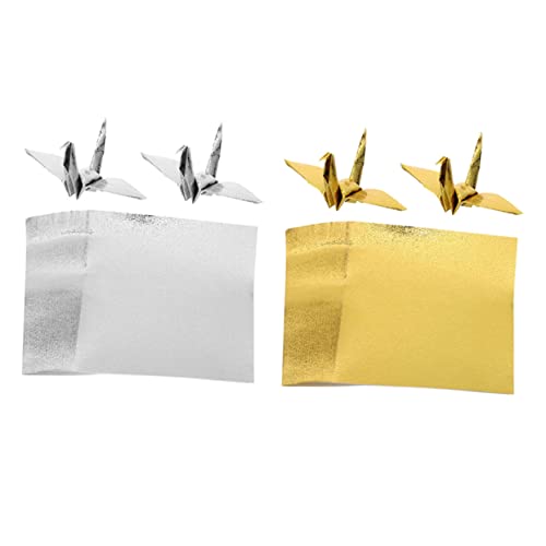 PERSELOSO 200Blätter Origami Papier und Quadratisch Glänzendes DIY Bastelpapier für Projekte Faltpapier für und Dekorationen von PERSELOSO