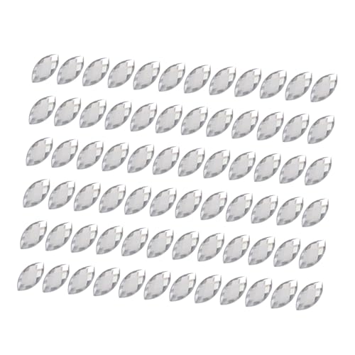PERSELOSO 200Stücke Acryl Strasssteine Flachrückige Glitzersteine für DIY Kleidung Bastelprojekte und Dekoration Kunstzubehör für Ideen von PERSELOSO