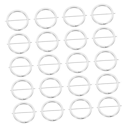 PERSELOSO 20Stücke Schlüsselringe für DIY Projekte Schwere Schlüsselanhänger Runde Verbindungselemente für Bastelideen für Schlüsselbund PERSELOSO 20Stücke Schlüsselringe für DIY Projekte Schwere Schlüsselanhänger Runde Verbindungselemente für Bastelideen für Schlüsselbund von PERSELOSO