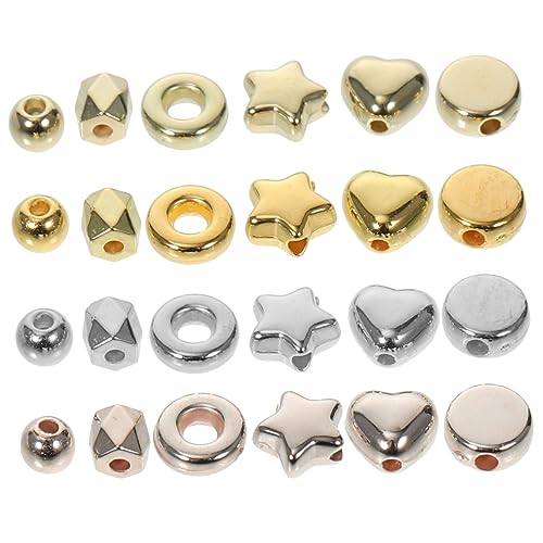 PERSELOSO 2160 Stück DIY Schmuckperlen Set Bunte Kunststoffperlen für Armband Halskette und Ohrringe für Kreative Bastelprojekte und Schmuckherstellung von PERSELOSO