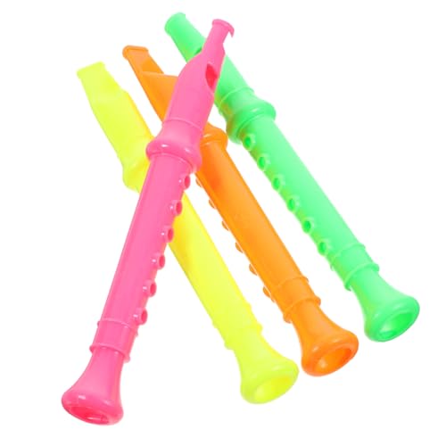 PERSELOSO Kinderpfeife Musikinstrument 24 Stück Kleinkindspielzeug Robuste Pfeifen Kinderpartys Geburtstage Feiertage Zufällige Farbe von PERSELOSO