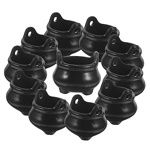 PERSELOSO 24stücke Teiliges Miniatur Deko Für Halloween Realistische Kunststoff Mini Cauldrons Für Und Partydekoration Als Füllmaterial Für Halloween-süßigkeiten PERSELOSO 24stücke Teiliges Miniatur Deko Für Halloween Realistische Kunststoff Mini Cauldrons Für Und Partydekoration Als Füllmaterial Für Halloween-süßigkeiten von PERSELOSO