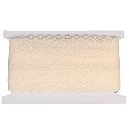 PERSELOSO 25 Spitzen zubehör mehrfarbig Hochzeit trimmen Bandspitze Stickerei selbst Spitzenband nähen Zierband nähen Spitzenbänder zum Basteln Nähband Polyestergarn Yellow PERSELOSO 25 Spitzen zubehör mehrfarbig Hochzeit trimmen Bandspitze Stickerei selbst Spitzenband nähen Zierband nähen Spitzenbänder zum Basteln Nähband Polyestergarn Yellow von PERSELOSO