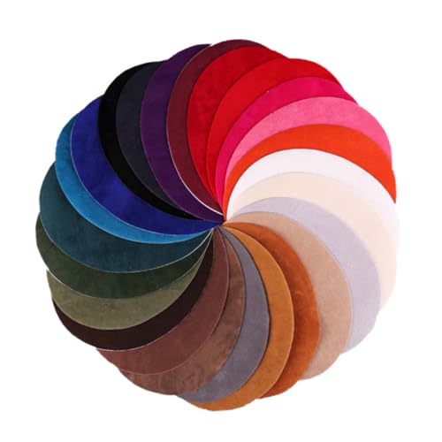 PERSELOSO 25 Stück Teiliges Buntes Patchwork-sticker Aufnähen und Aufbügeln Stoffflicken für Pullover Jacken Hosen Ellenbogen Knieschutz Vielseitige Kleidung Reparatur und Dekoration PERSELOSO 25 Stück Teiliges Buntes Patchwork-sticker Aufnähen und Aufbügeln Stoffflicken für Pullover Jacken Hosen Ellenbogen Knieschutz Vielseitige Kleidung Reparatur und Dekoration von PERSELOSO