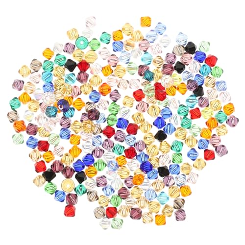 PERSELOSO 280 Stück Glasperlen Bunte Facettierte Perlen für Armbänder und Schmuckherstellung DIY Bastelperlen für Armbänder und Ohrringe PERSELOSO 280 Stück Glasperlen Bunte Facettierte Perlen für Armbänder und Schmuckherstellung DIY Bastelperlen für Armbänder und Ohrringe von PERSELOSO