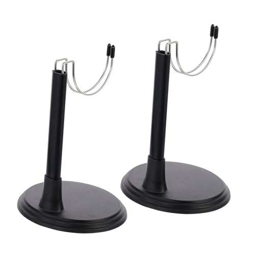 PERSELOSO 2Sätze Puppenständer Verstellbare Puppenhalter für Puppen Stabil Präsentation von Puppen Perfektes Zubehör für Puppenhaus Dekoration von PERSELOSO