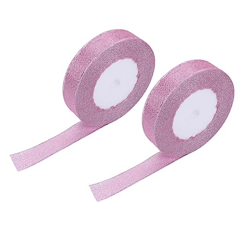 PERSELOSO 2Stücke Geschenkverpackungsband Langlebig und Weich für DIY Projekte Partydekoration und Kränze Yards Farben Geschenkidee PERSELOSO 2Stücke Geschenkverpackungsband Langlebig und Weich für DIY Projekte Partydekoration und Kränze Yards Farben Geschenkidee von PERSELOSO