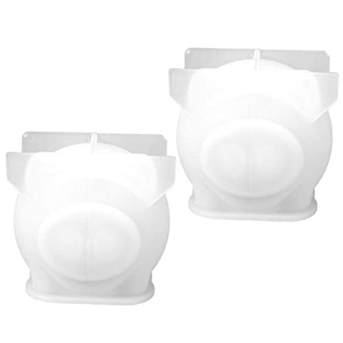 PERSELOSO 2Stücke Silikon Epoxidharz Formen Schweineförmige Gießformen Wiederverwendbare DIY Harzformen für Bastelprojekte und Einzigartige Dekorationen PERSELOSO 2Stücke Silikon Epoxidharz Formen Schweineförmige Gießformen Wiederverwendbare DIY Harzformen für Bastelprojekte und Einzigartige Dekorationen von PERSELOSO