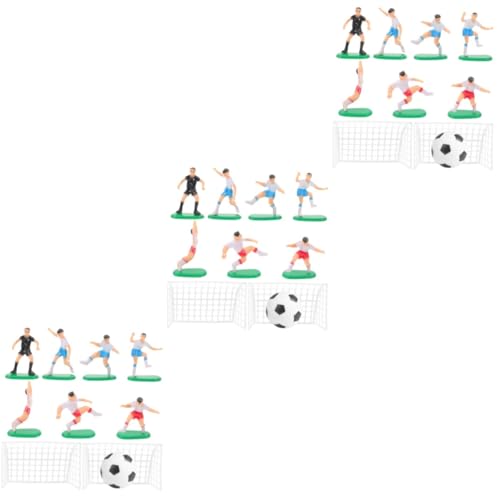 PERSELOSO 3 Sätze Fußball Tortendekoration mit Fußball Toppern für Kuchen und Cupcakes für Geburtstagsfeiern und Sportveranstaltungen aus Sicherem Einfach zu Verwenden Montieren PERSELOSO 3 Sätze Fußball Tortendekoration mit Fußball Toppern für Kuchen und Cupcakes für Geburtstagsfeiern und Sportveranstaltungen aus Sicherem Einfach zu Verwenden Montieren von PERSELOSO