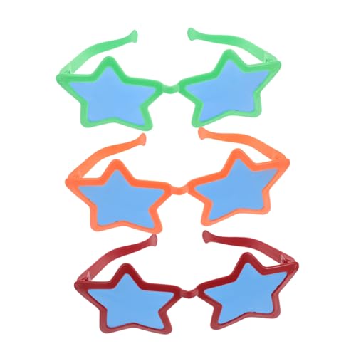 PERSELOSO 3 Stück Extragroße Sterne Sonnenbrille für Sommerpartys Lustige Hawaii Strandbrille Fotorequisiten für Geburtstagsfeiern und für Festliche Anlässe PERSELOSO 3 Stück Extragroße Sterne Sonnenbrille für Sommerpartys Lustige Hawaii Strandbrille Fotorequisiten für Geburtstagsfeiern und für Festliche Anlässe von PERSELOSO