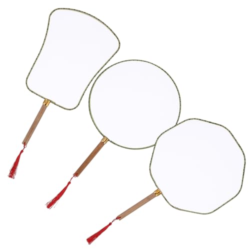 PERSELOSO 3 Stück Leere Graffiti Fächer für Diy Handfächer Premium für Malprojekte und Kreative Bastelarbeiten PERSELOSO 3 Stück Leere Graffiti Fächer für Diy Handfächer Premium für Malprojekte und Kreative Bastelarbeiten von PERSELOSO