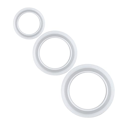 PERSELOSO 3 Stück Silikonarmreif Gießform Teiliges Diy Epoxidharz Zubehör für Schmuckherstellung für Personalisierte Armbänder und Kreative Bastelprojekte Innendurchmesser PERSELOSO 3 Stück Silikonarmreif Gießform Teiliges Diy Epoxidharz Zubehör für Schmuckherstellung für Personalisierte Armbänder und Kreative Bastelprojekte Innendurchmesser von PERSELOSO