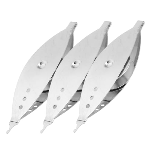 PERSELOSO 3 Stück Teiliges Metall Tatting Schiffchen für Handarbeiten Hochwertige Näh und Klöppelwerkzeuge für Diy Spitzenherstellung und Strickprojekte von PERSELOSO