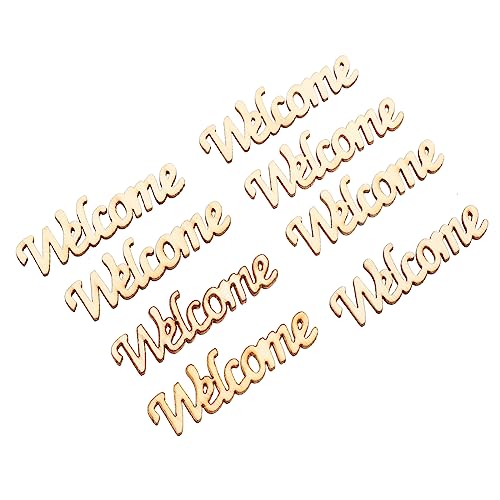 PERSELOSO 30 Stück Unfertige Holz Welcome Buchstaben für Hochzeiten und Partys DIY Bastelzubehör für Kreative Dekorationen Geeignet für Graffiti und Designs PERSELOSO 30 Stück Unfertige Holz Welcome Buchstaben für Hochzeiten und Partys DIY Bastelzubehör für Kreative Dekorationen Geeignet für Graffiti und Designs von PERSELOSO