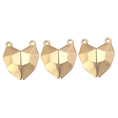 PERSELOSO 3Stücke Herz Magnetische Verschlüsse für Schmuckherstellung Langlebiges Schmuckzubehör für DIY Armbänder und Einfach zu Handhaben und Rostfrei PERSELOSO 3Stücke Herz Magnetische Verschlüsse für Schmuckherstellung Langlebiges Schmuckzubehör für DIY Armbänder und Einfach zu Handhaben und Rostfrei von PERSELOSO